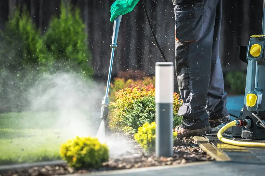 Pressure washing service for patios and walkways in Sydney